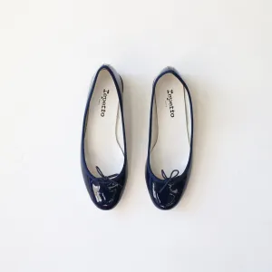 Repetto Ballerinas - Navy Patent