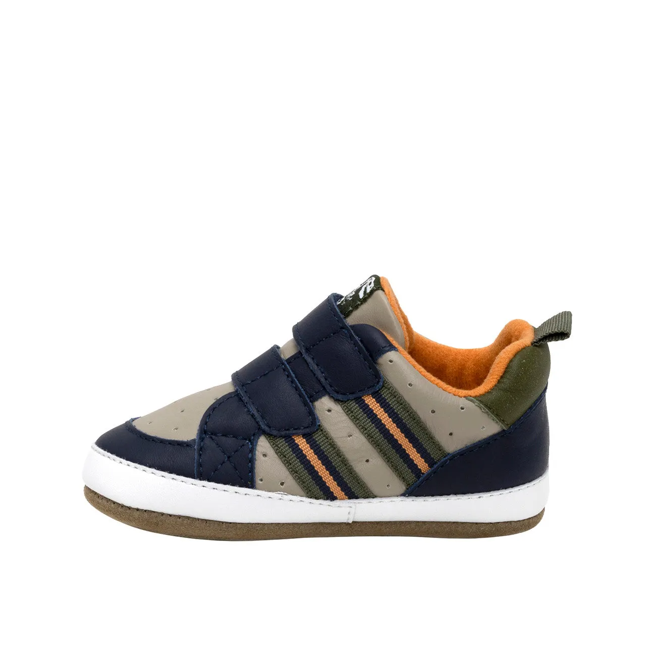Robeez First Kicks Brooks Navy Shoes