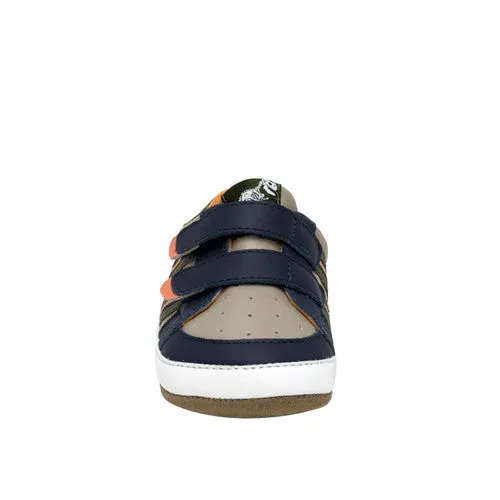 Robeez First Kicks Brooks Navy Shoes