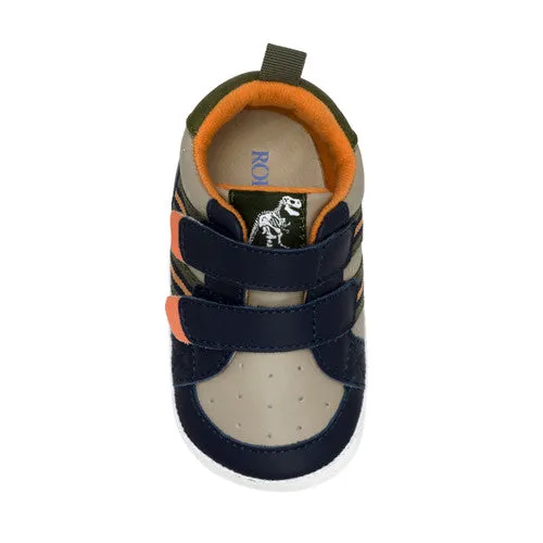 Robeez First Kicks Brooks Navy Shoes