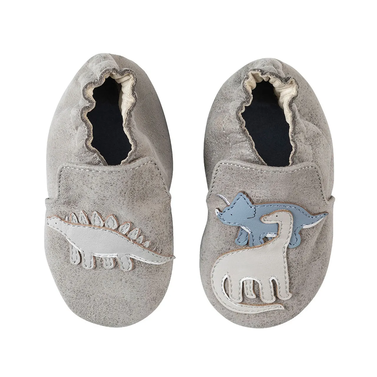 Robeez Ramsey Soft Soles Grey