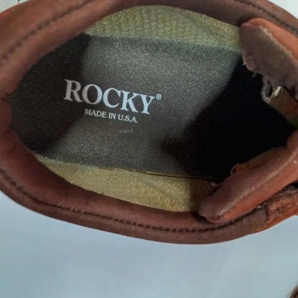 Rocky Gore-Tex Vintage made in USA Men's Suede Oxford Lace-Ups