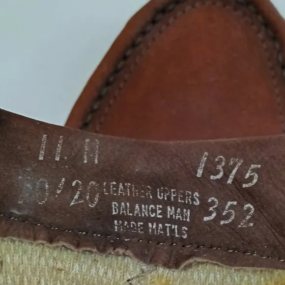 Rocky Gore-Tex Vintage made in USA Men's Suede Oxford Lace-Ups