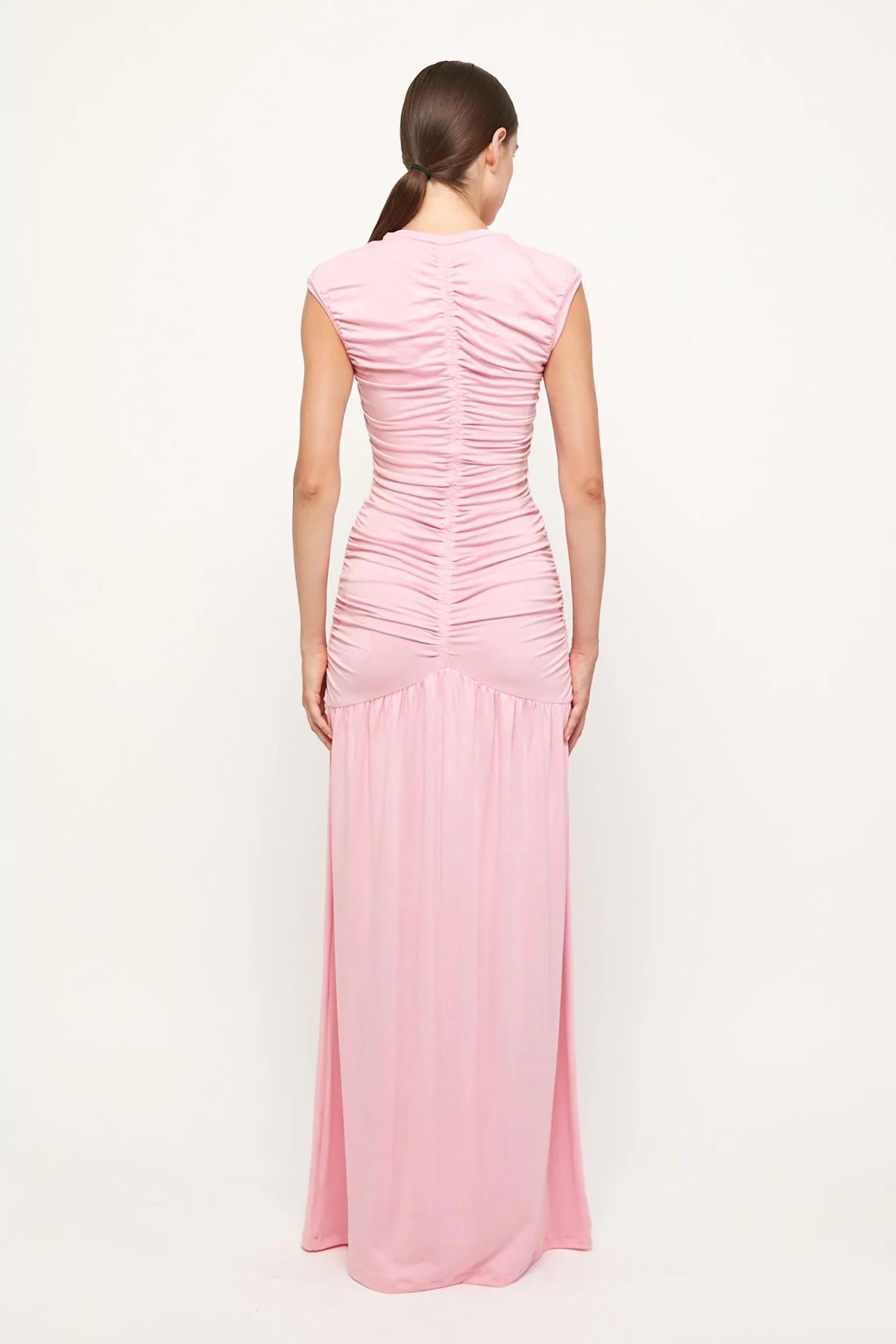 Ruched Maxi