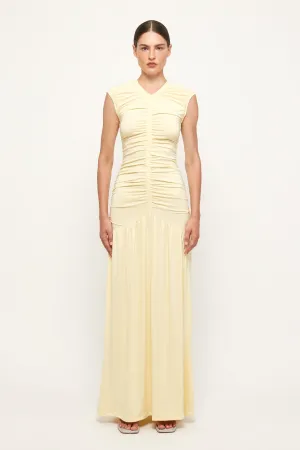 Ruched Maxi