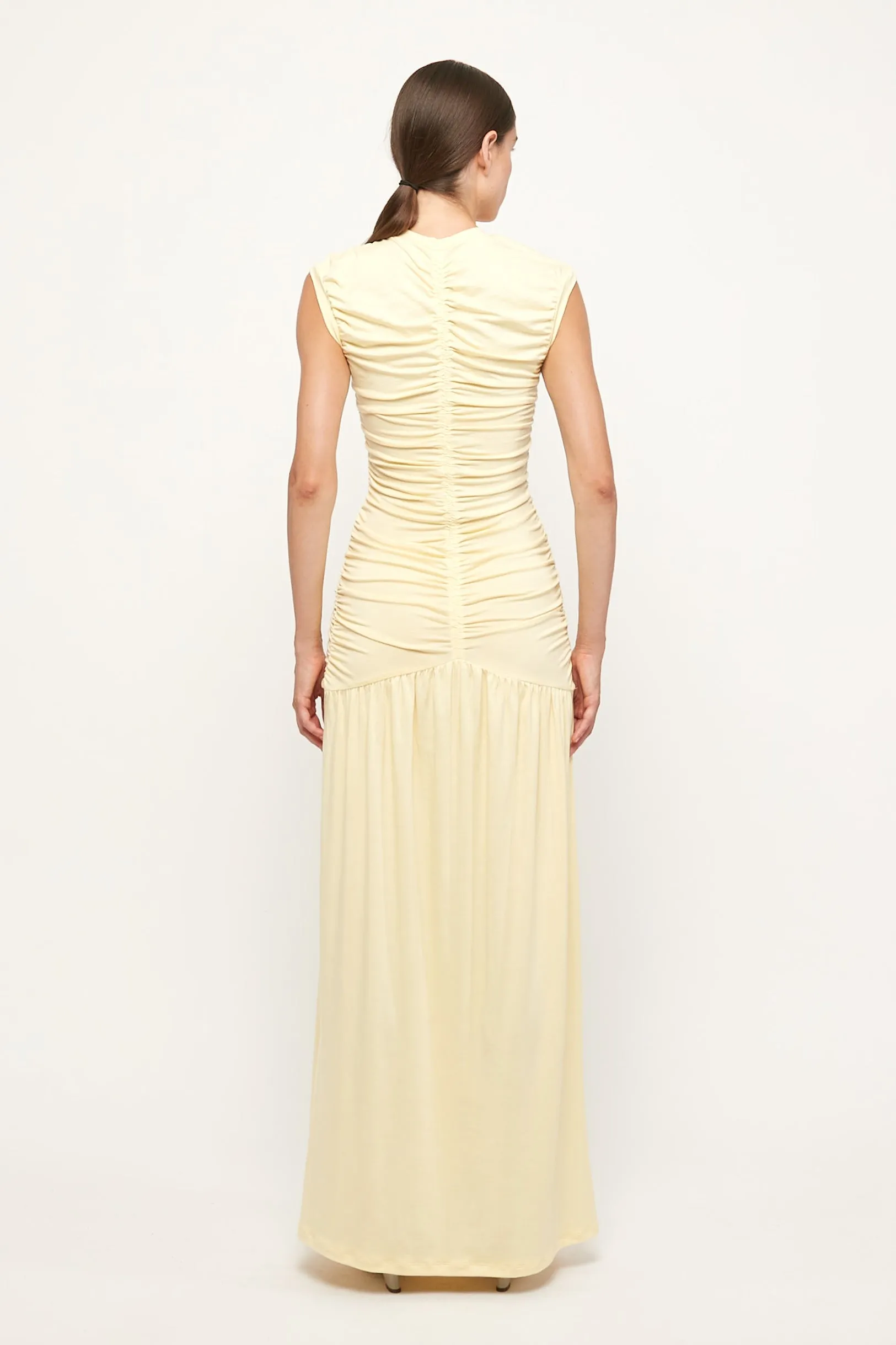 Ruched Maxi