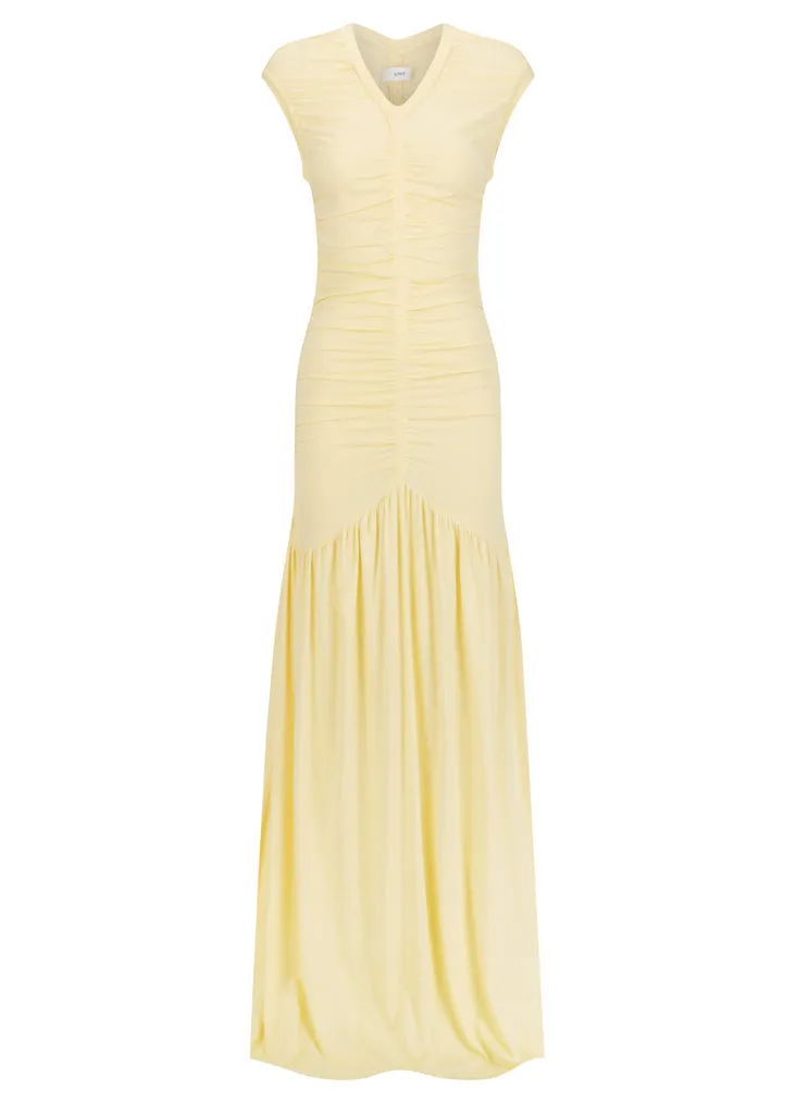 Ruched Maxi