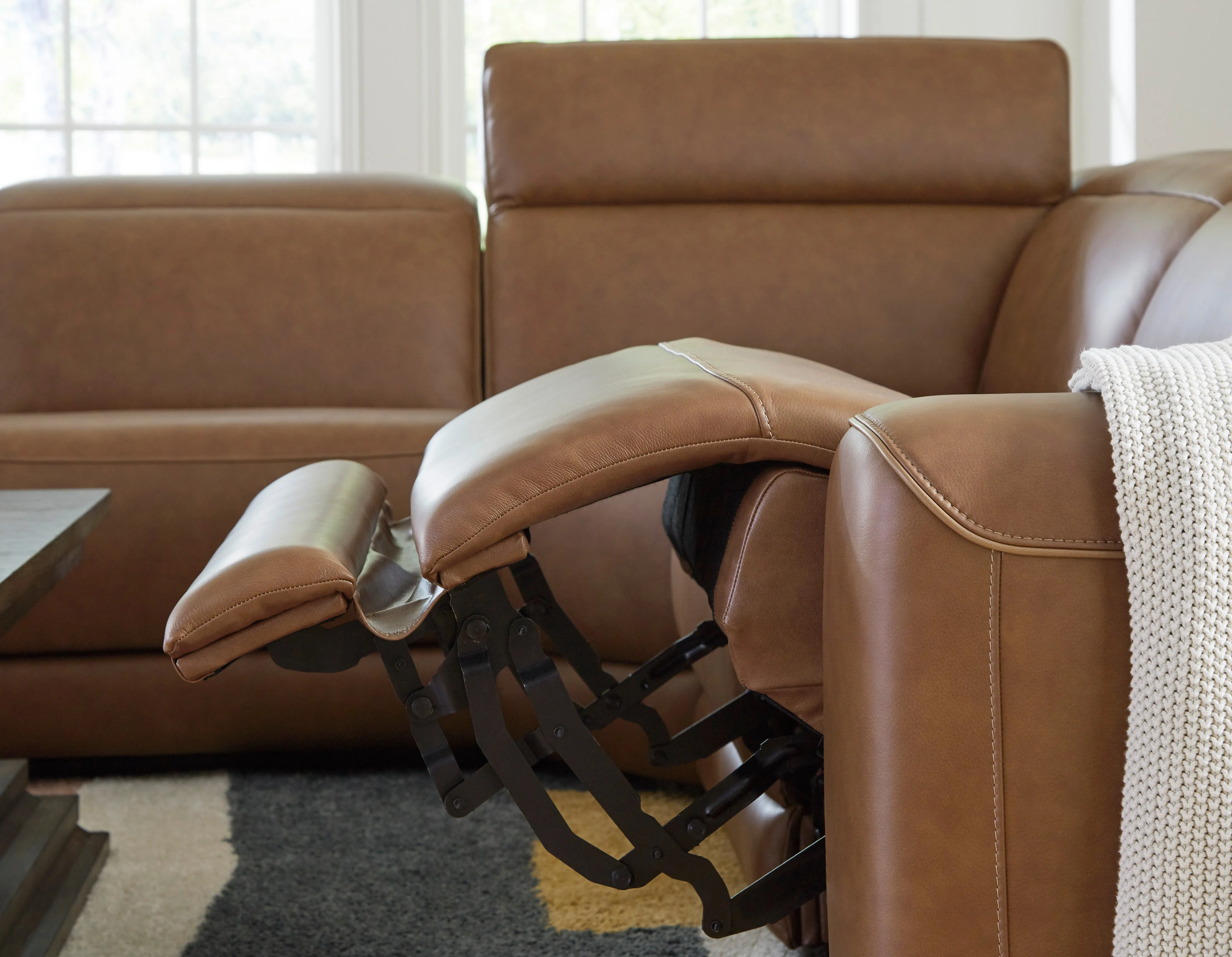 Rylee 3 PC Leather Sofa