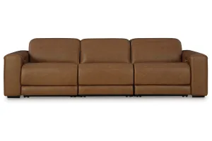 Rylee 3 PC Leather Sofa