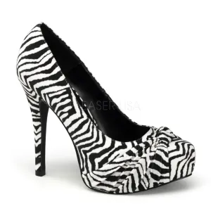 SAFARI-06  Black-White Zebra Print Velvet