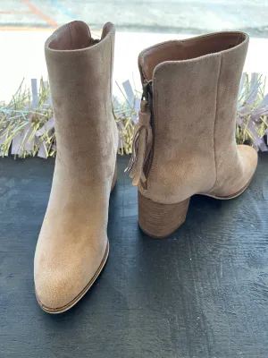 Sand Suede Booties