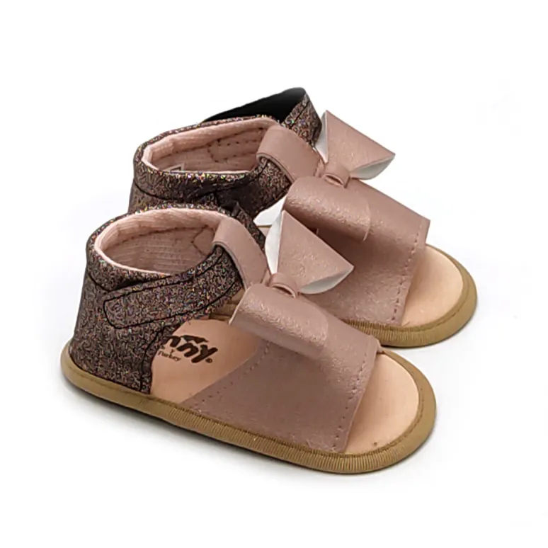 SANDALS WITH BOW AND VELVET  17-18-19