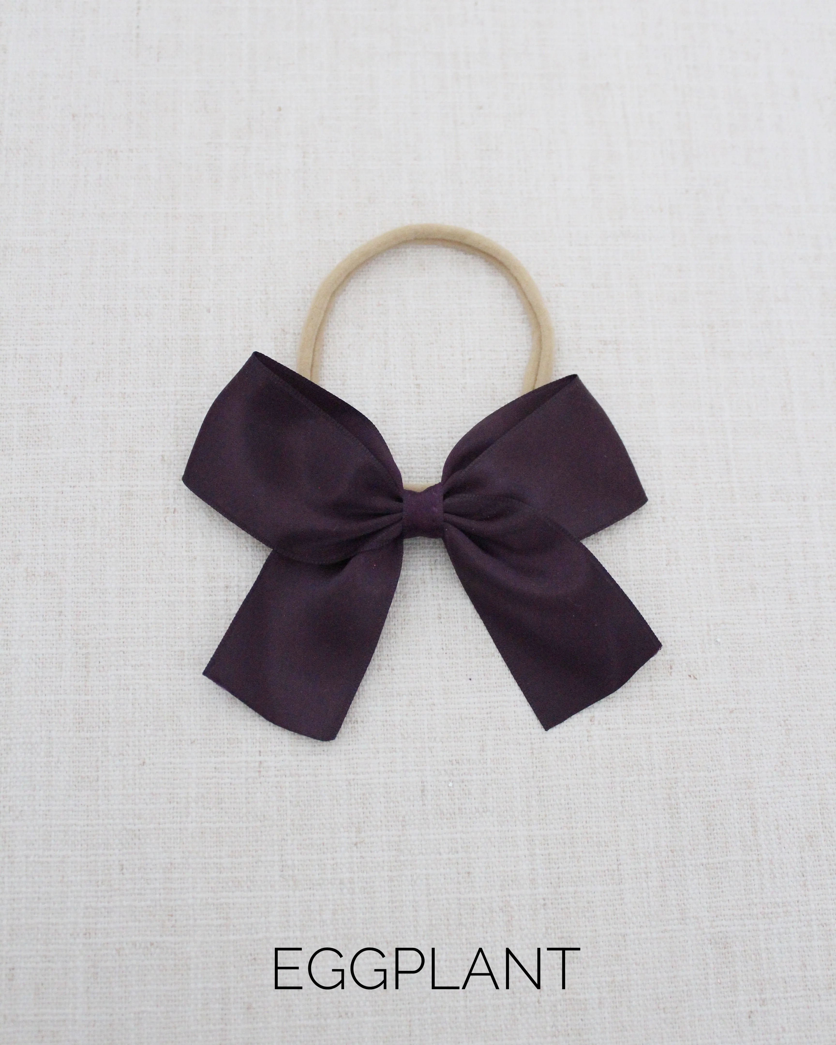 Satin Bow Hair Clips for Girls