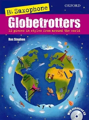 SAXOPHONE GLOBETROTTERS B FLAT TENOR BK/CD