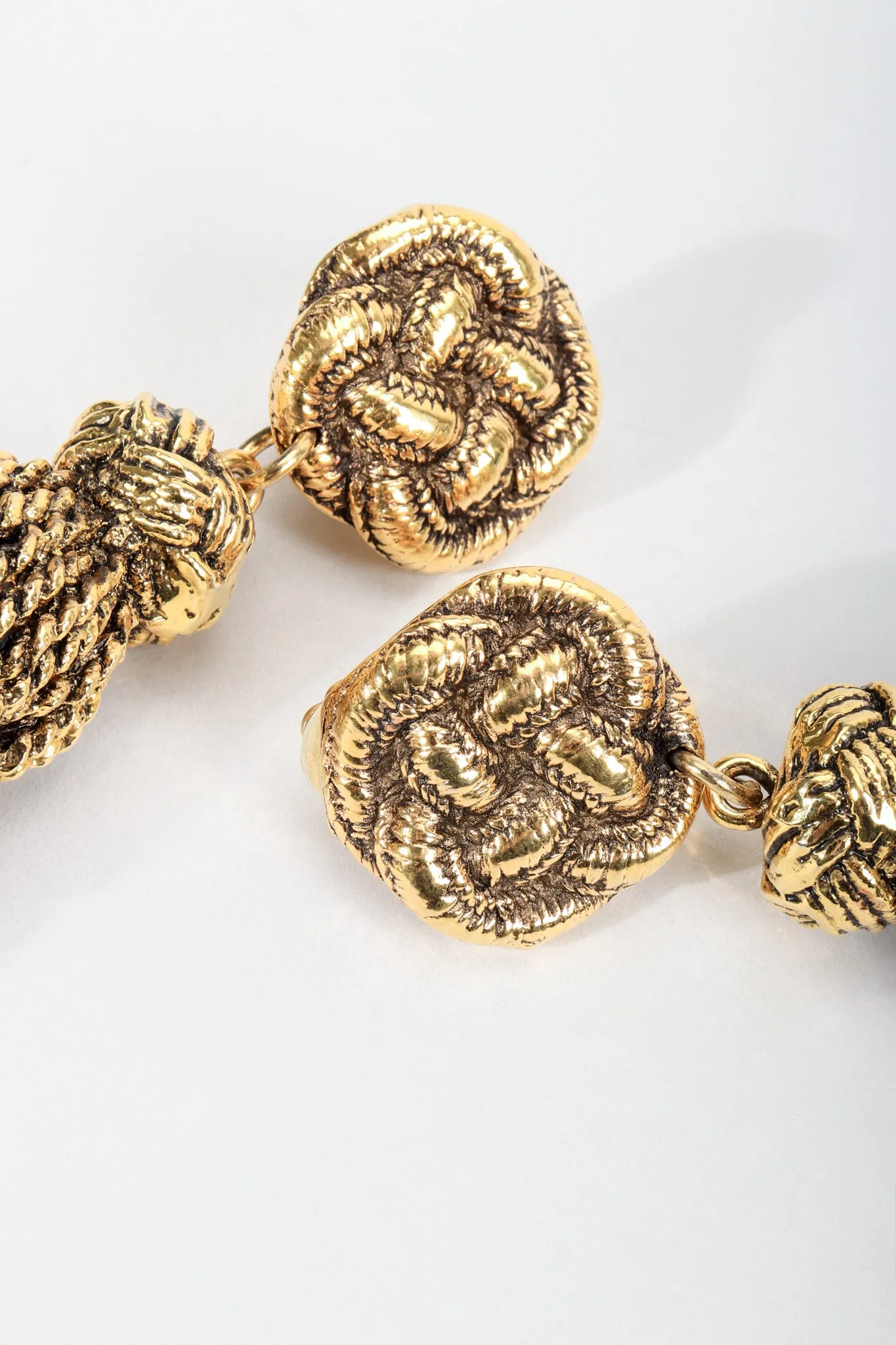 Sculpted Tassel Earrings