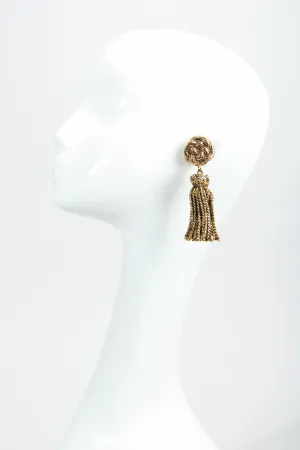 Sculpted Tassel Earrings