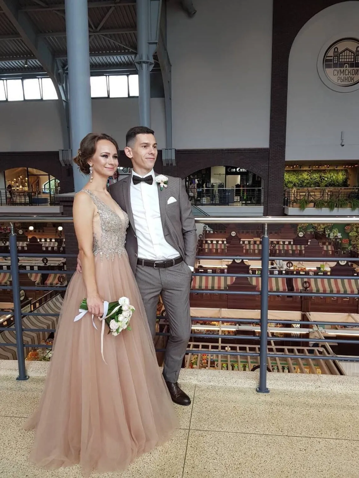 Sexy A-line Tulle V Neck Slit Long Prom Dress With V Back OKV78