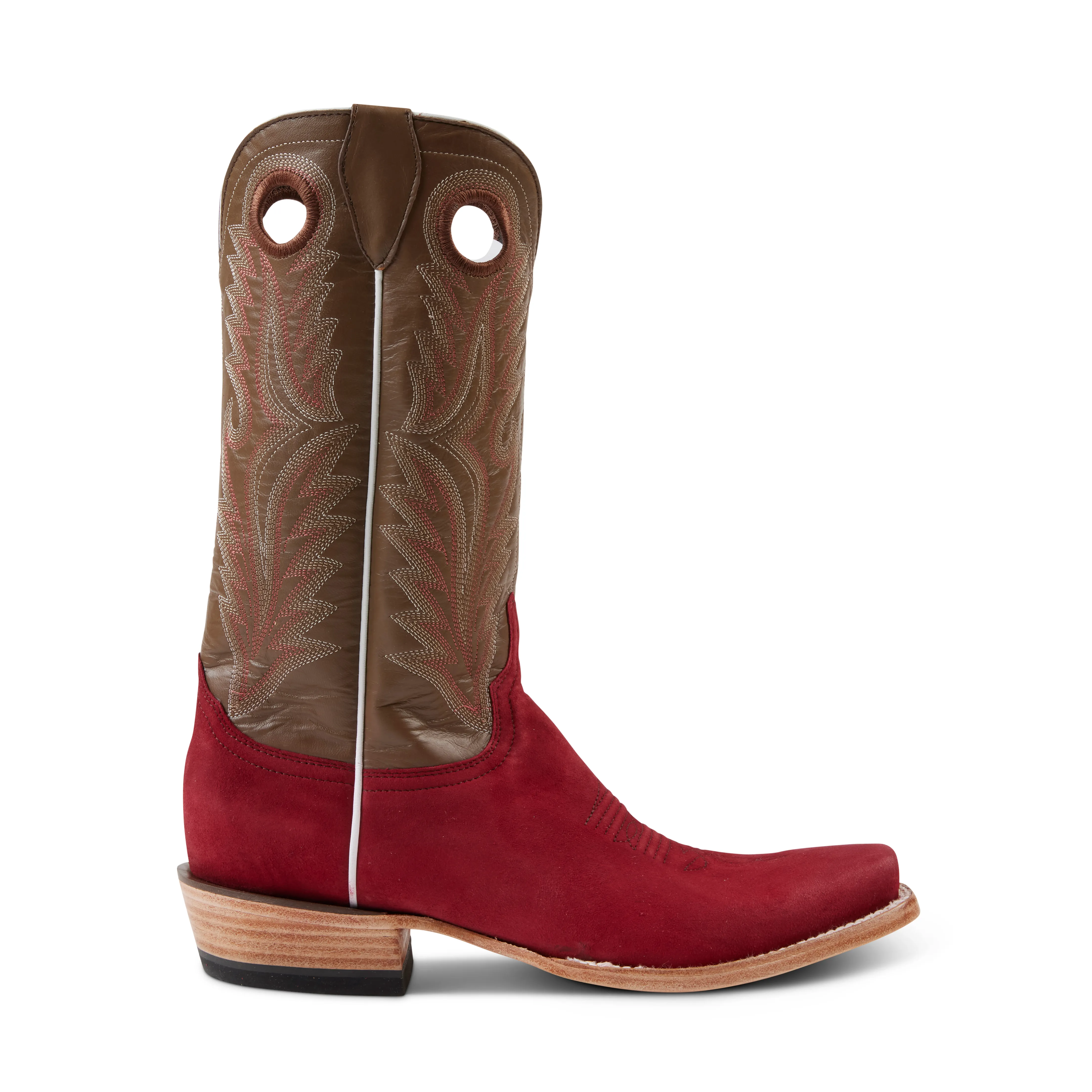 Shane (Rubber Sole) - Cutter Toe - Cabernet