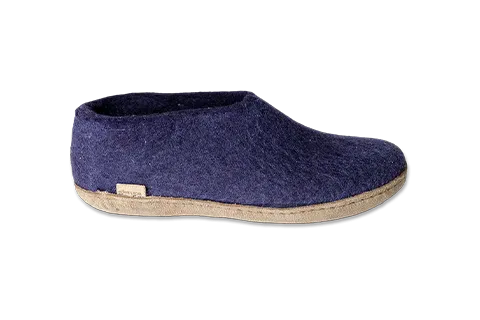 Shoe w/ Leather Sole