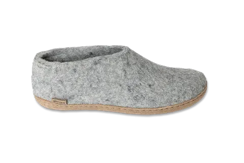 Shoe w/ Leather Sole