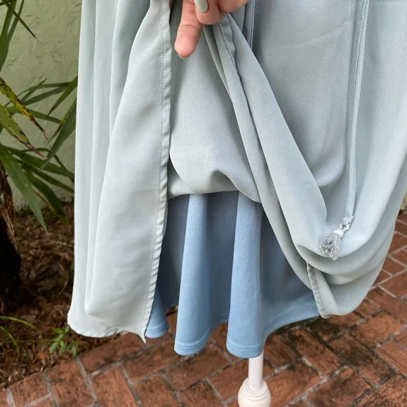 Show Me Your MuMu Sage Green Mini Dress Tunic