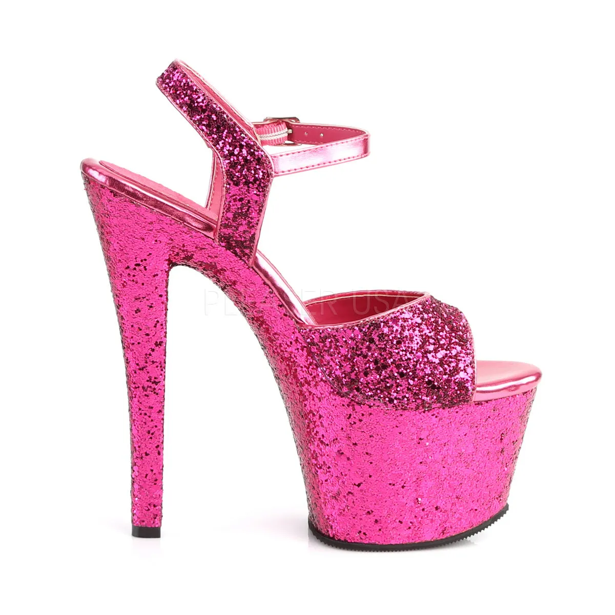 SKY-310LG  Hot Pink Glitter/Hot Pink Glitter
