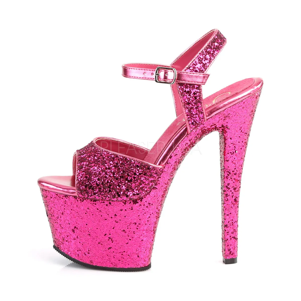 SKY-310LG  Hot Pink Glitter/Hot Pink Glitter