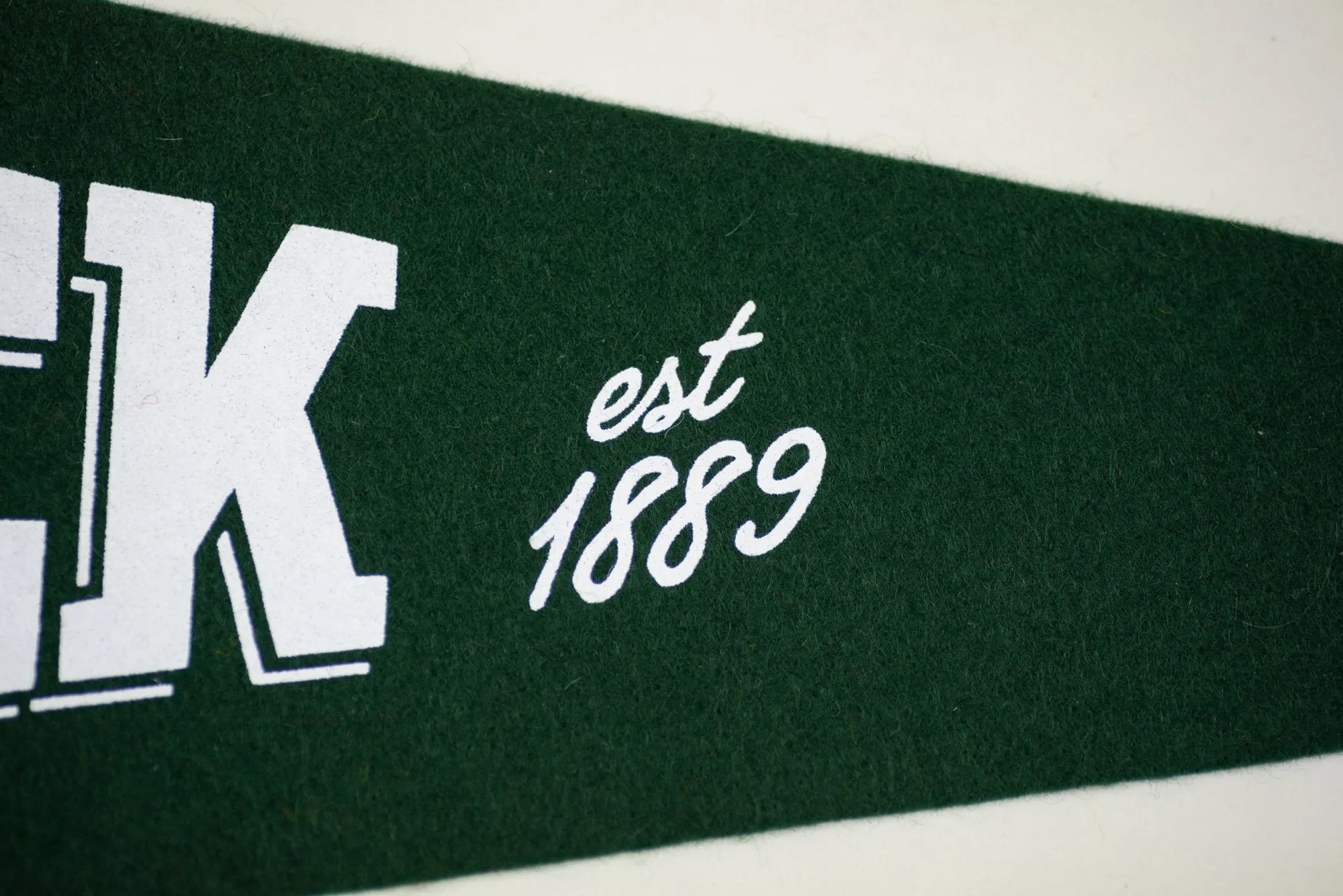 Slippery Rock Vintage Mascot Pennant