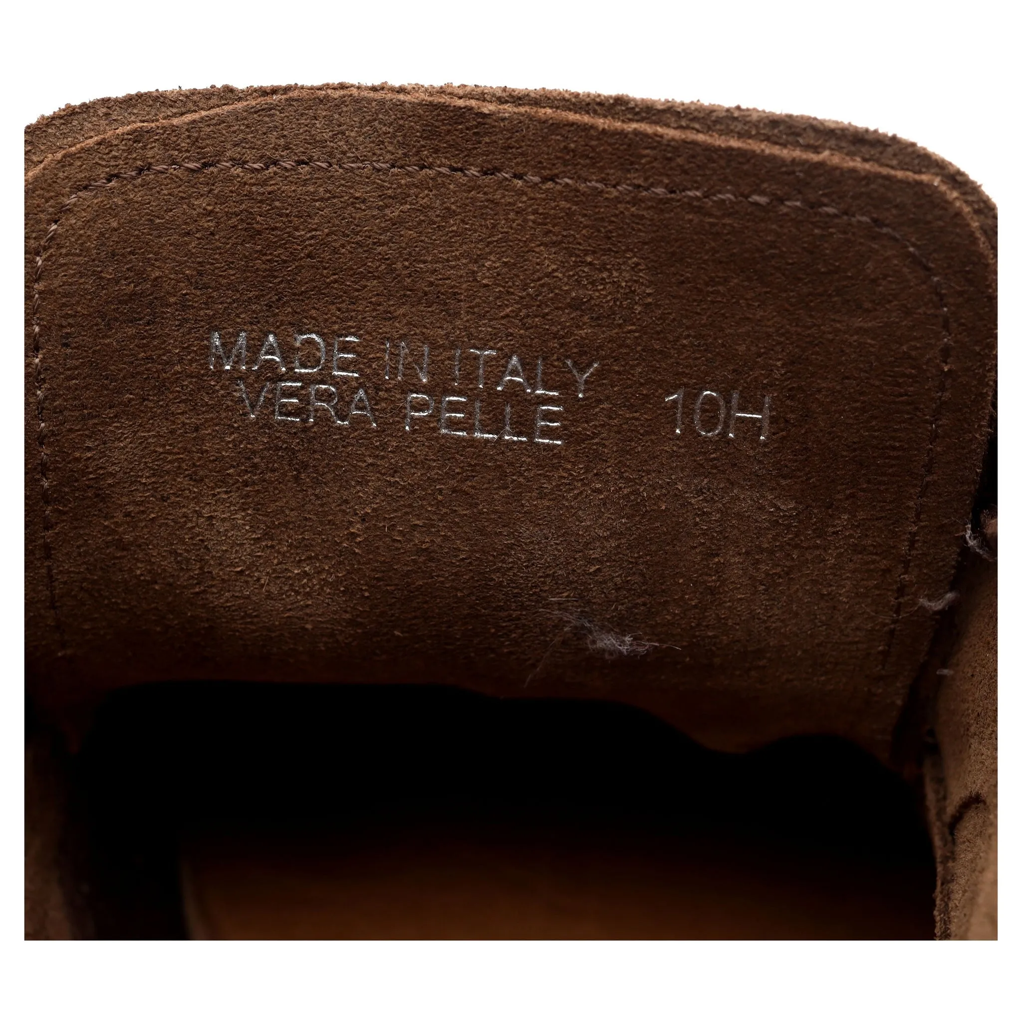 Snuff Brown Suede Derby UK 10.5