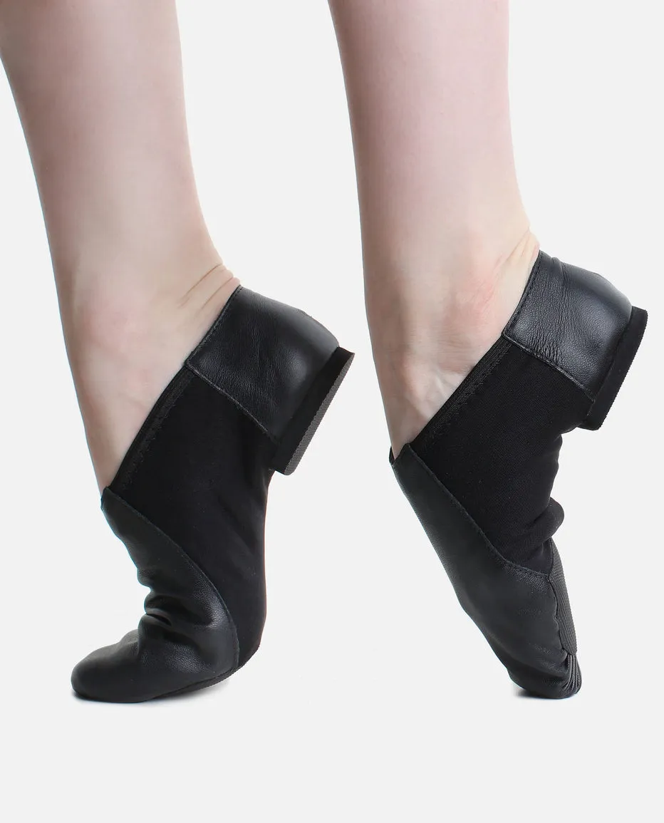 So Danca Split Sole Black Jazz Shoe JZE45
