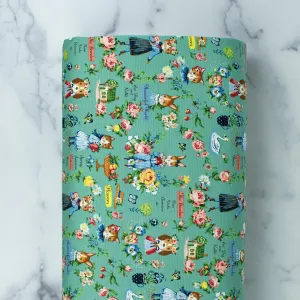 Sobakasu Kids - Wonderful World - Oxford Weight Color C Green
