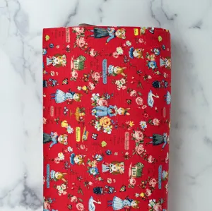 Sobakasu Kids - Wonderful World - Oxford Weight Color E Red