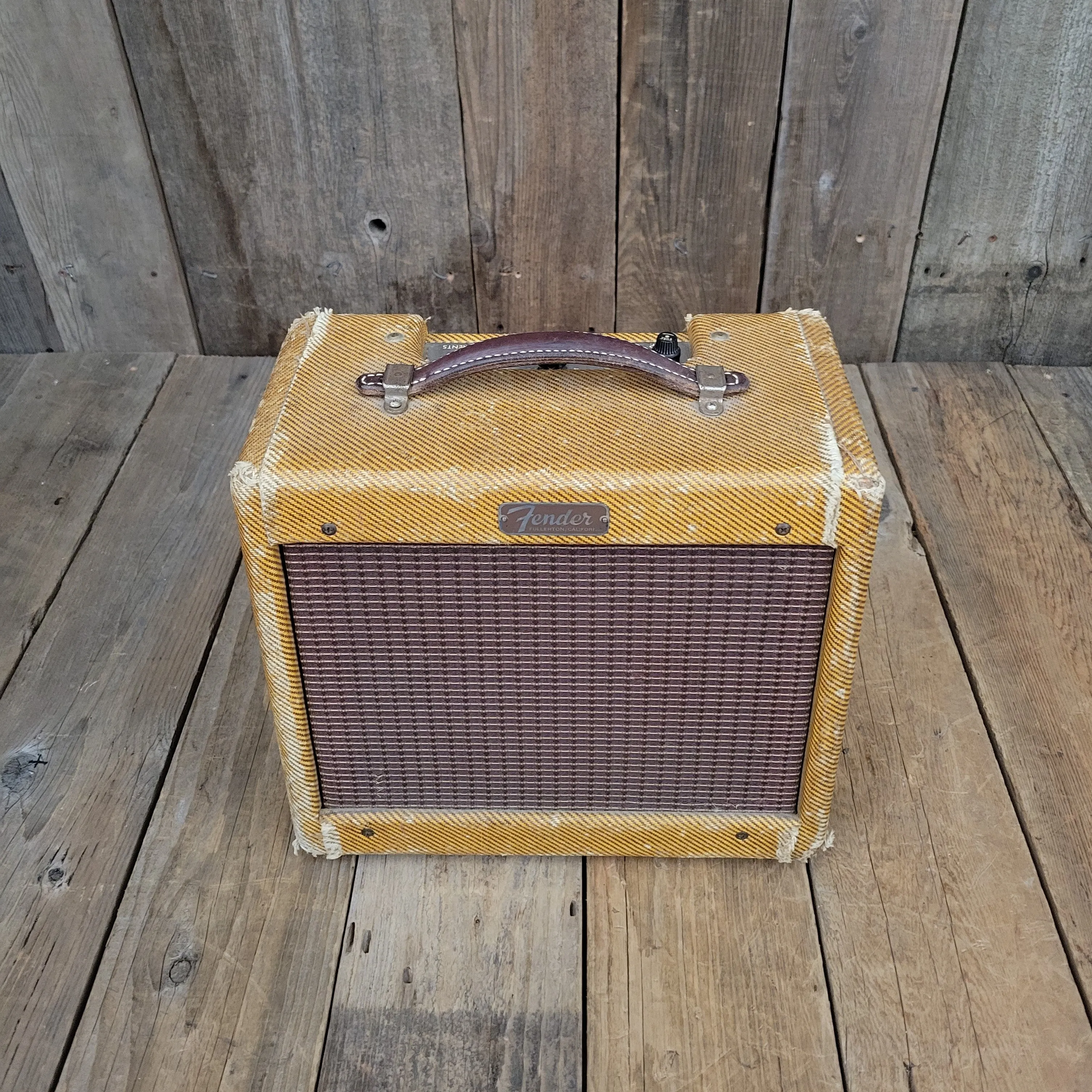 SOLD - Fender Champ 5F1 Tweed - 1958