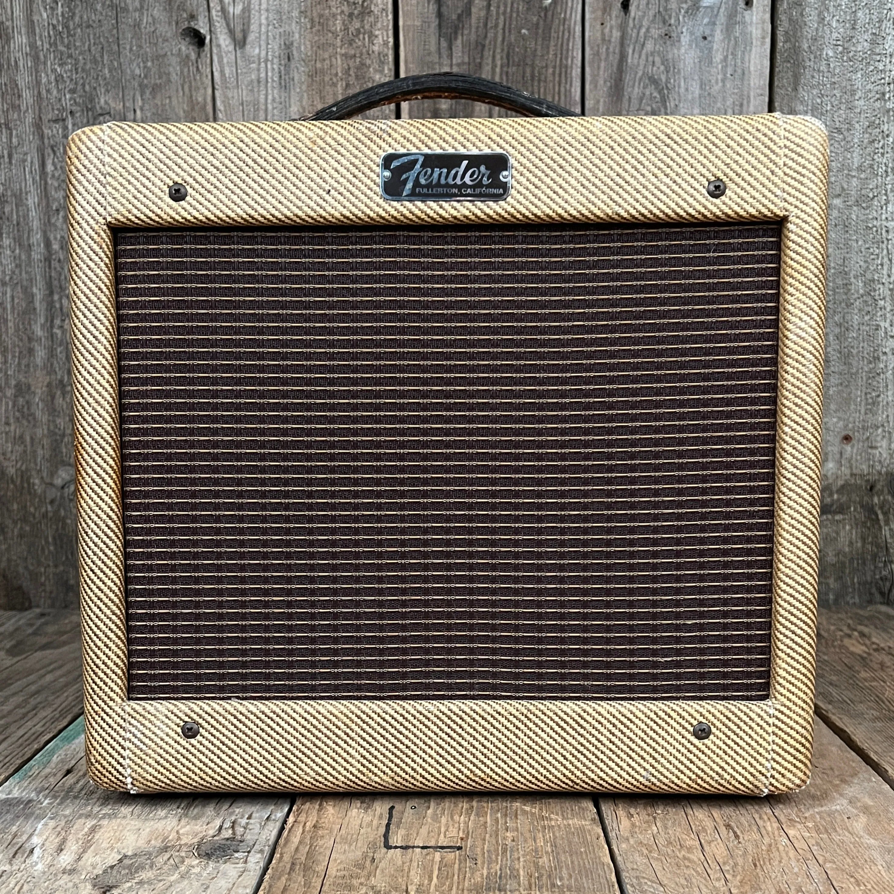 SOLD - Fender Champ 5F1 Tweed 1961