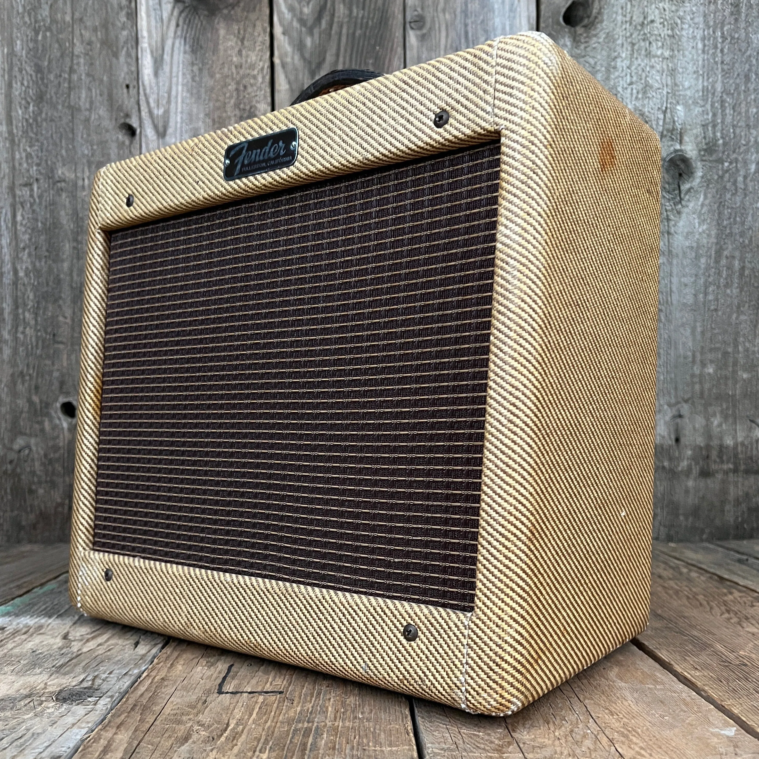 SOLD - Fender Champ 5F1 Tweed 1961