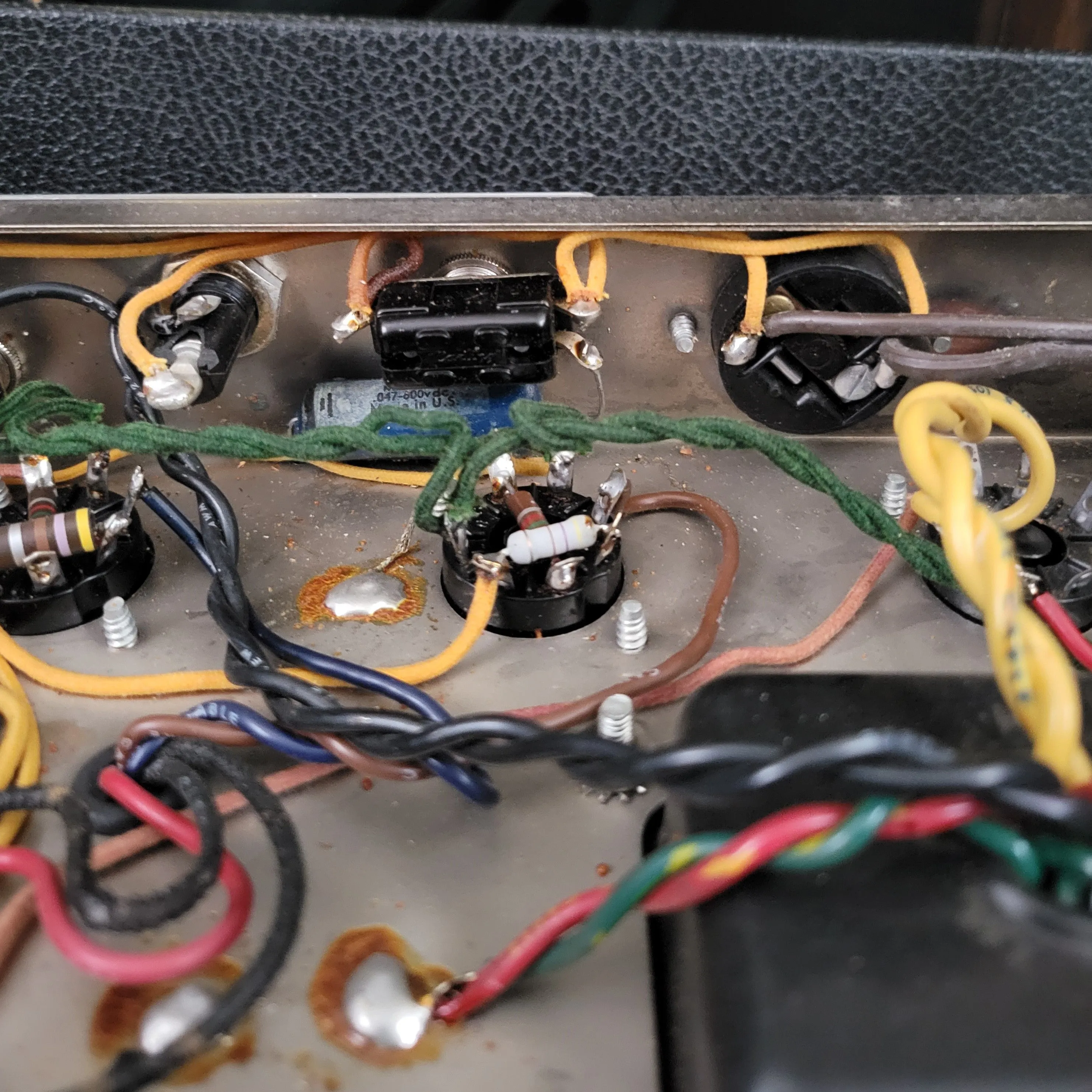 SOLD - Fender Deluxe Reverb AB763 - 1964 Pre CBS FEIC Near Mint