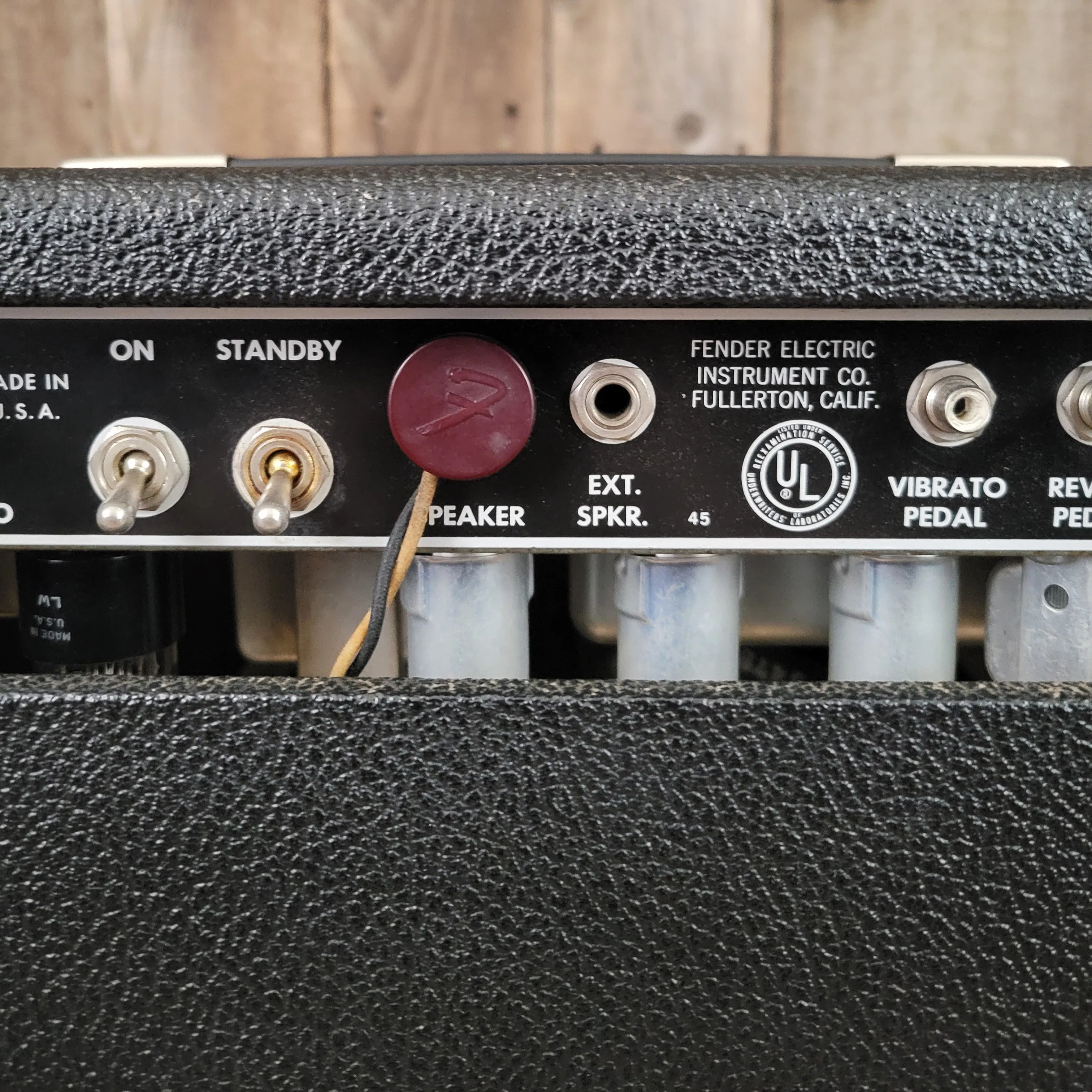 SOLD - Fender Deluxe Reverb AB763 - 1964 Pre CBS FEIC Near Mint
