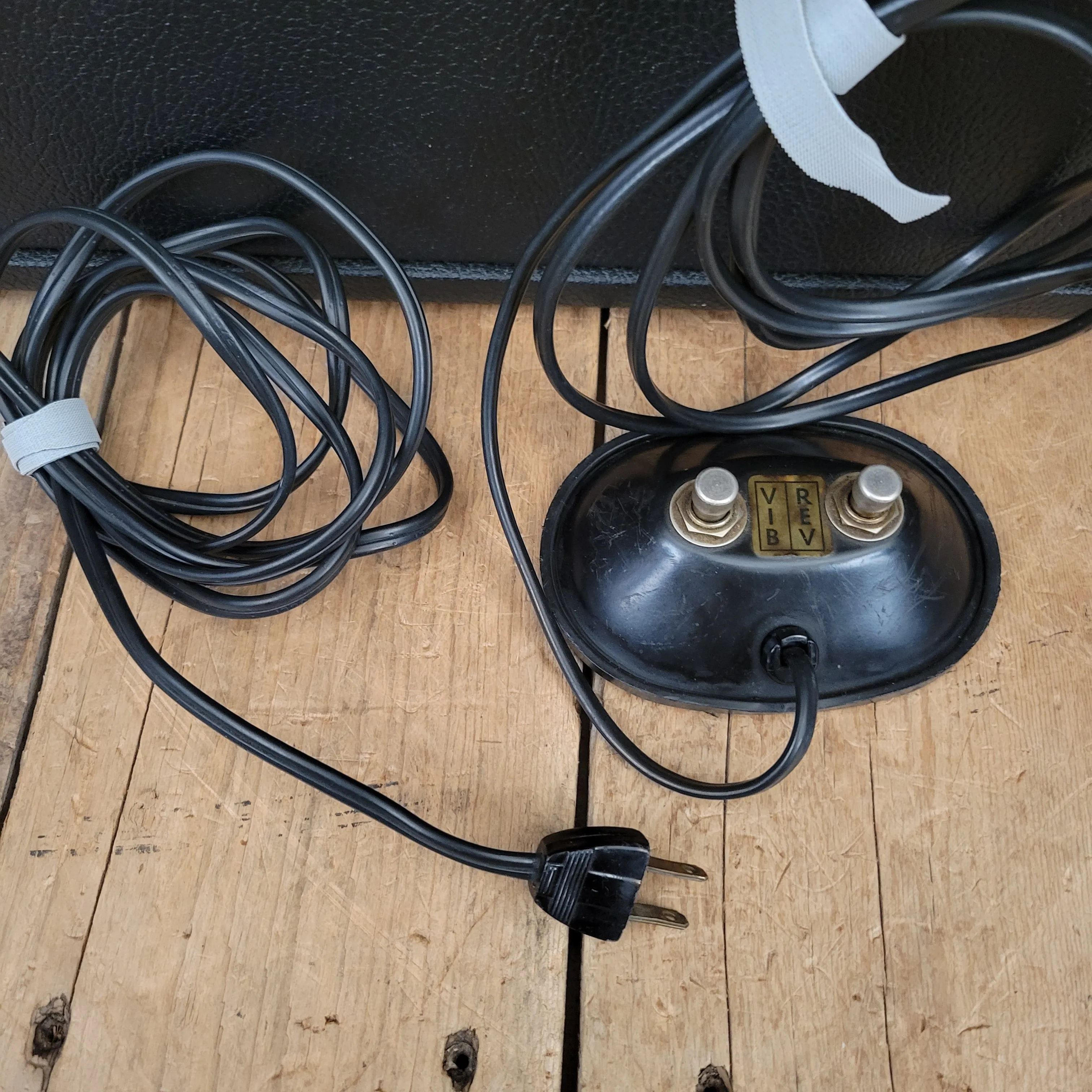 SOLD - Fender Princeton Reverb Black Panel AA764 1967 Clean and All Original Vintage Amp