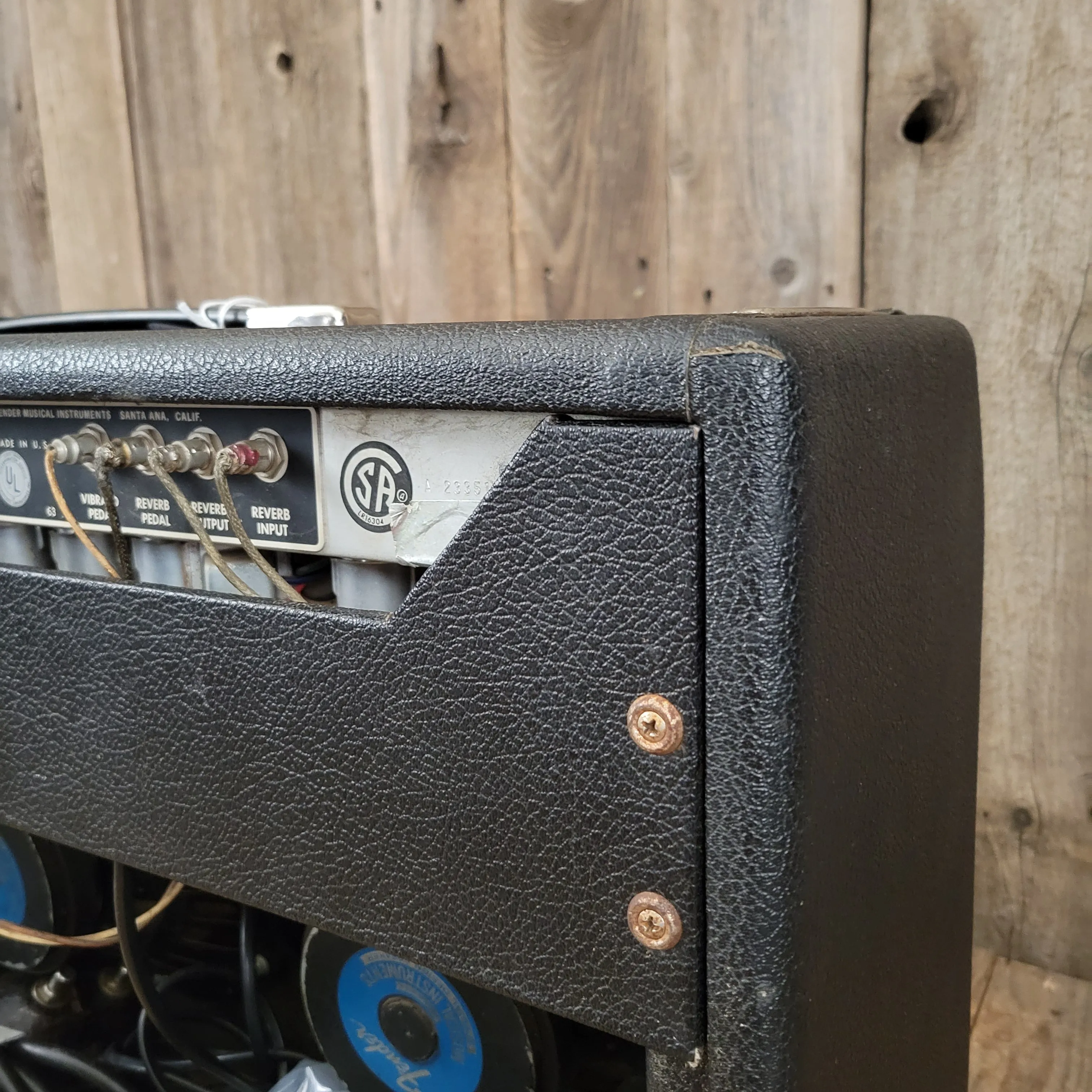 SOLD - Fender Vibrolux Reverb Vintage Guitar Amplifier 1970