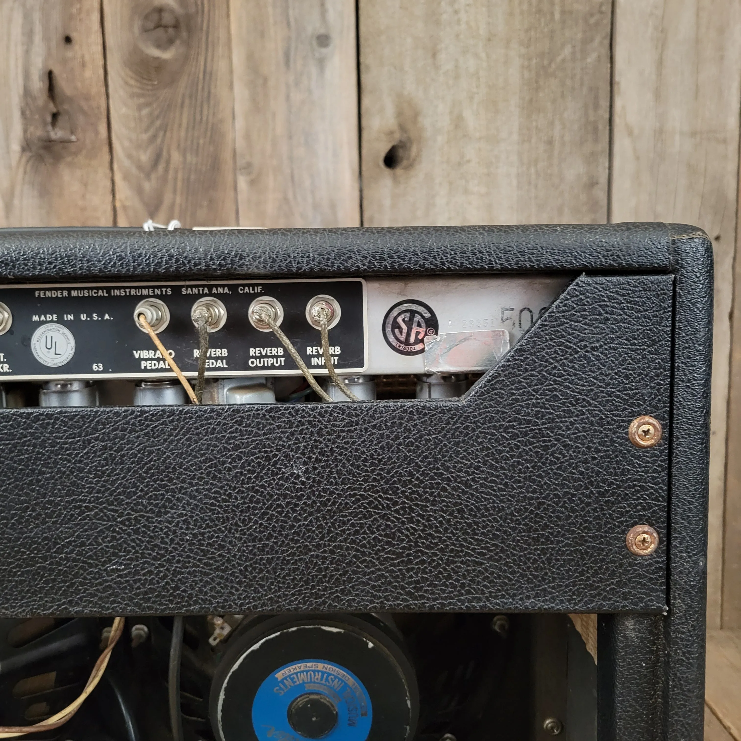 SOLD - Fender Vibrolux Reverb Vintage Guitar Amplifier 1970