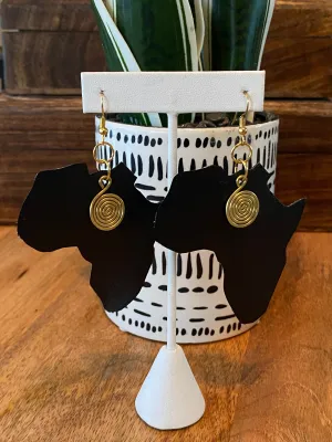 Sole’ Leather Earrings