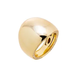 Solid Ultra Dome Chunky Ring