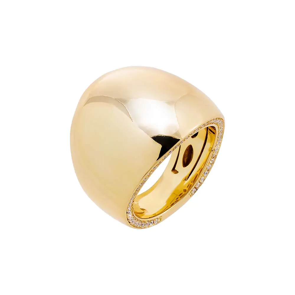 Solid Ultra Dome Chunky Ring