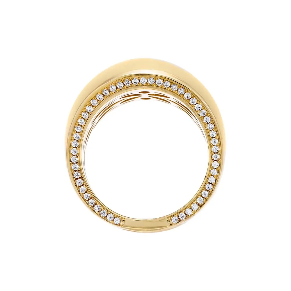 Solid Ultra Dome Chunky Ring