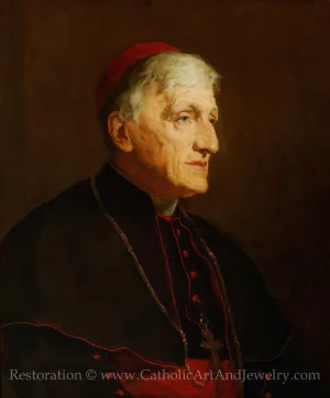 St. John Henry, Cardinal Newman– Catholic Art Print – Catholic Gift  –