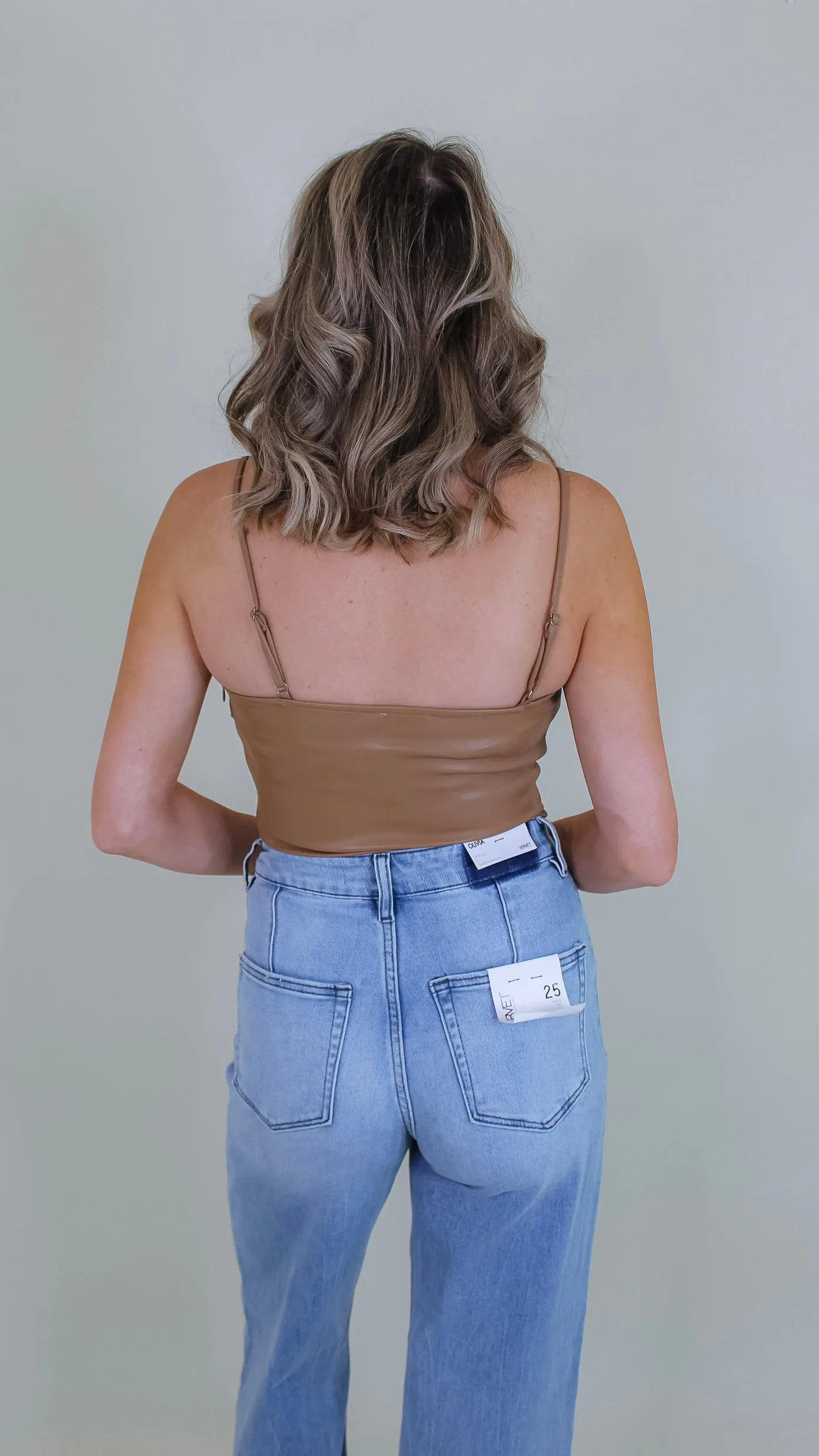 Stefanie Leather Bodysuit