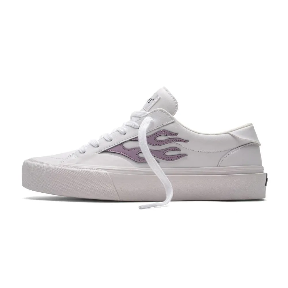 Straye Footwear Logan - Flame White / Lavender Leather