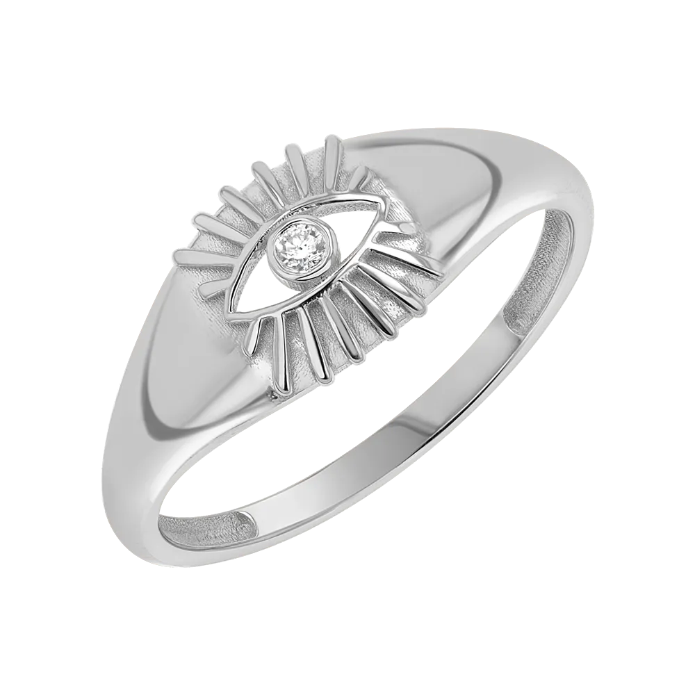 Sunbeam Evil Eye Ring