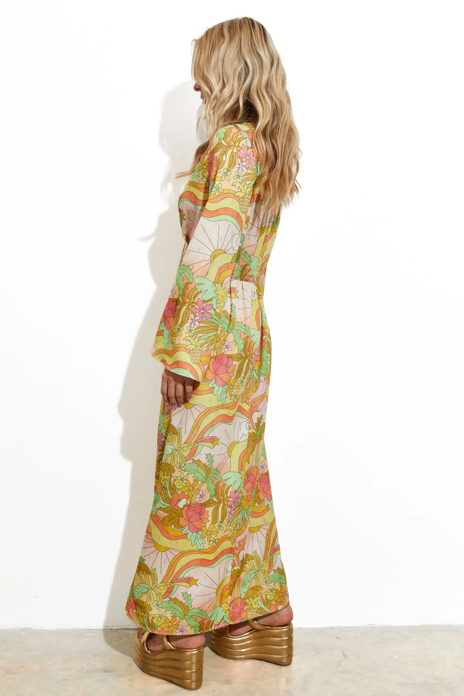 Sunset Tropics Angie Dress