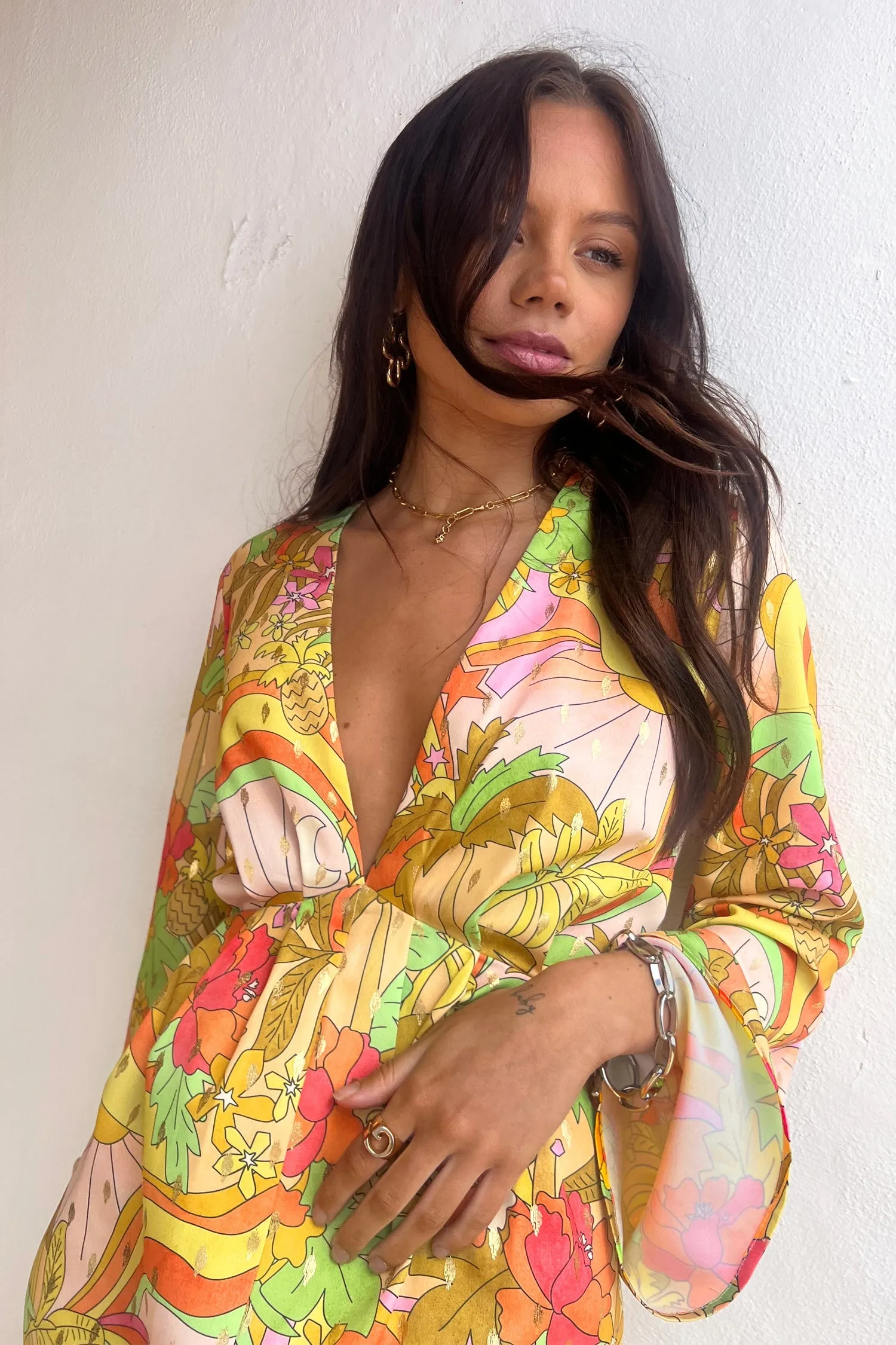 Sunset Tropics Angie Dress